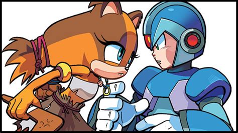 sonic mega man x|mega man sonic crossover.